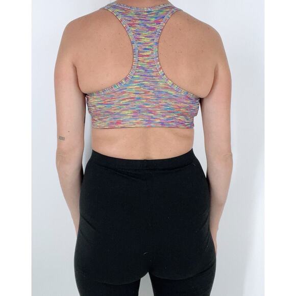 Reebok Multicolor Racerback Active Sportsbra Size Small - Picture 2 of 4